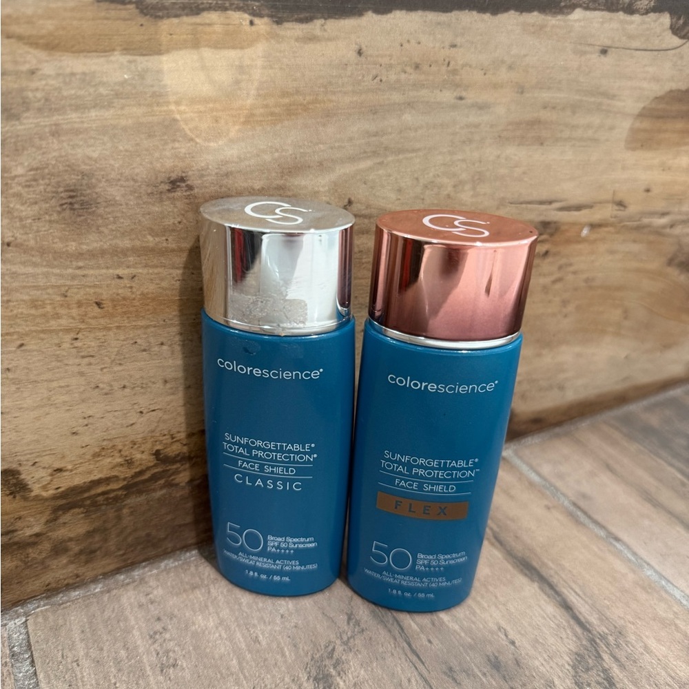 Colorscience flex in shade medium  and classic sunscreen